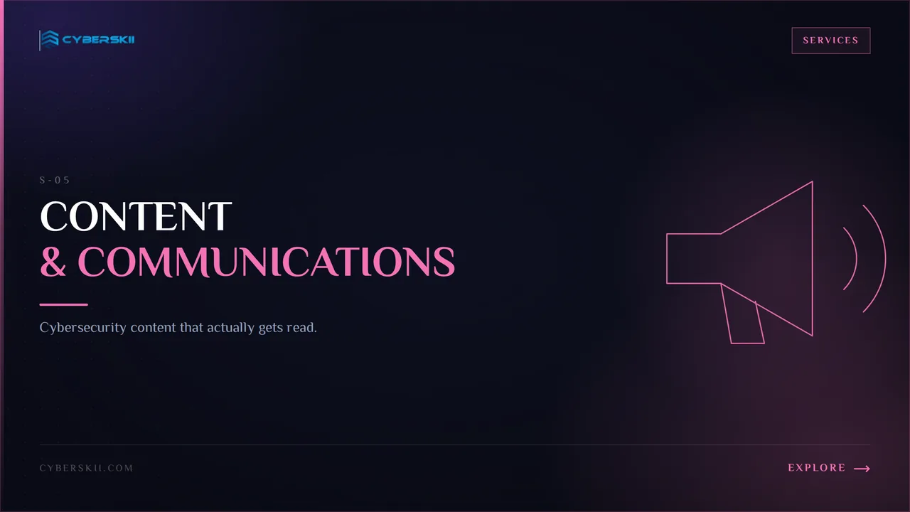 Content & Communications